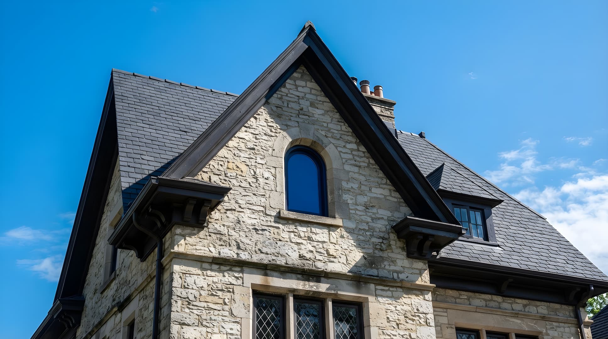 Slate Roofing On Period Property